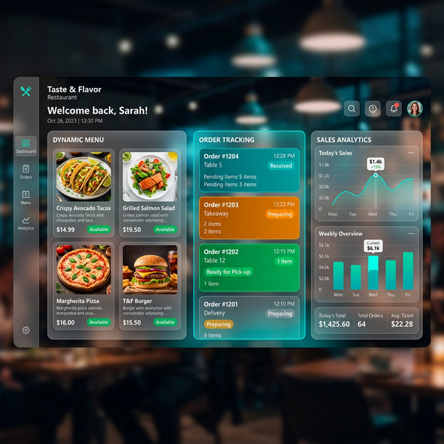 Restaurant Management App
